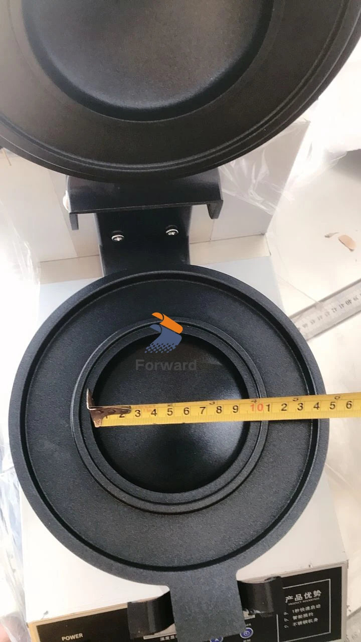 Electric 110V 220V UFO Burger Maker Non-stick Sandwich Gelato Panini Press Hot Sale Ice Cream Waffle UFO Humburger Grill Machine.