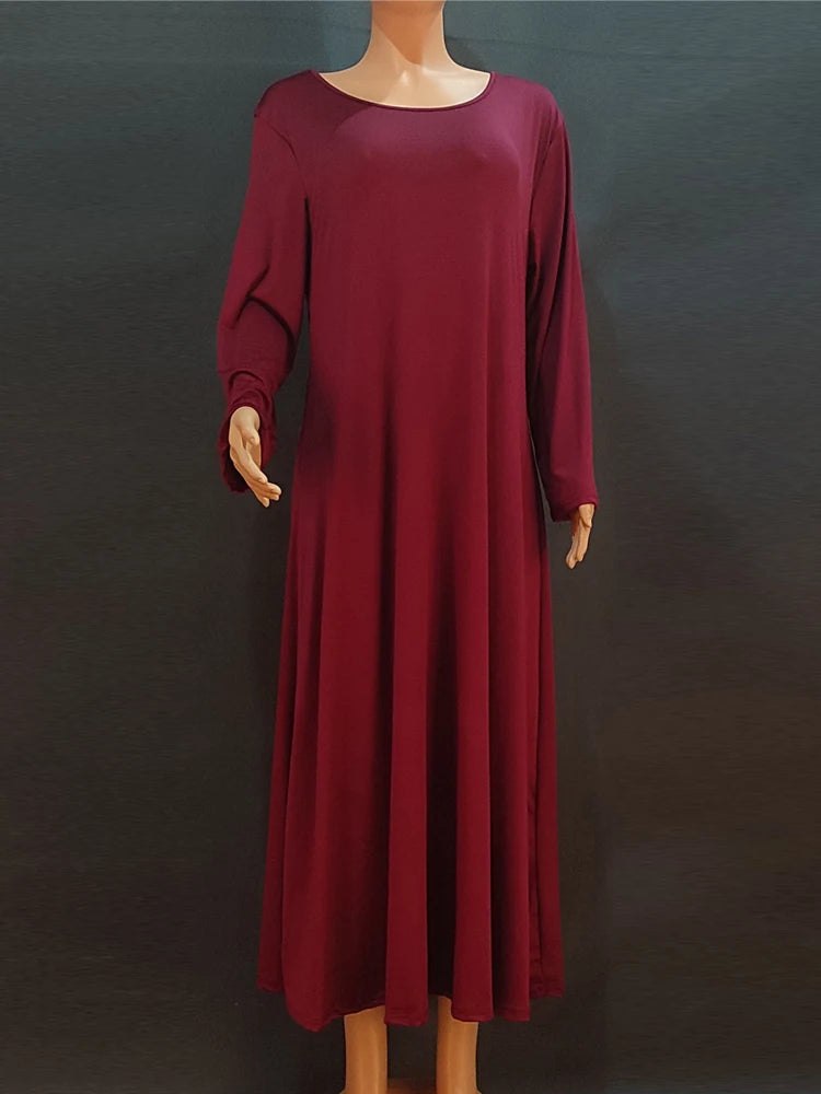 Chiffon Boubou Muslim Fashion Abaya 2-teiliges Set Dubai Türkei Maxikleid Musulman Ensembles Kaftan Marocain Islamische Kleidung.