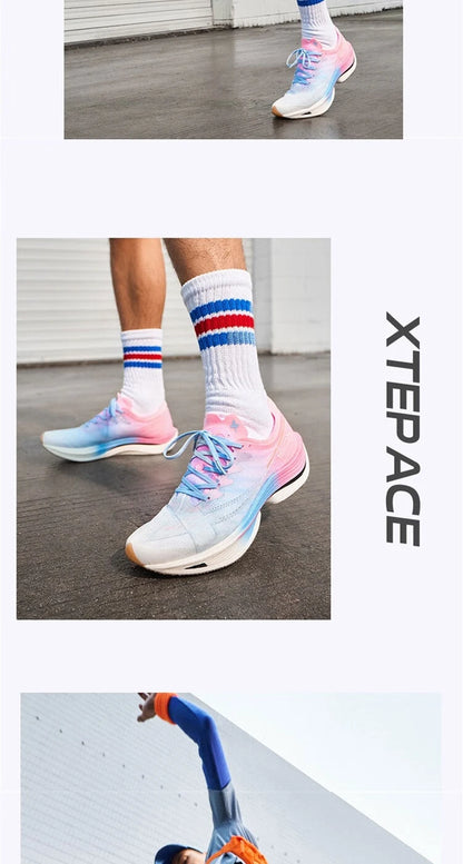 Xtep 160X 5.0 Running Shoes  Professional Marathon PB Carbon Plate Sport Shoe Non-Slip Wear-Resistant Sneakers 977119110004