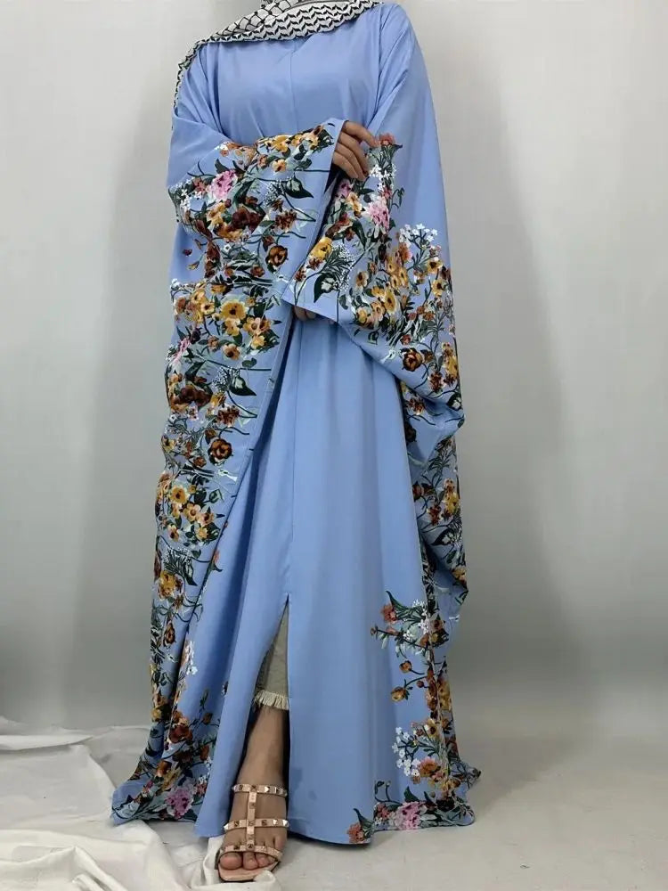 Ramadan Plus Size Abaya Damen Dubai Luxury Islam Arabic Women Muslim Maxi Dresses Clothing Kebaya Kaftan Robe Femme Musulmane.