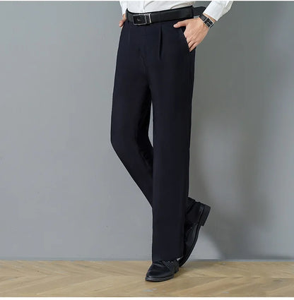 Big Fat Tall Men Clothing Men Dress Pants Extra Long Length Black Trouser Male Slim Plus Large Size Clothes 190cm 120cm 200 Cm.