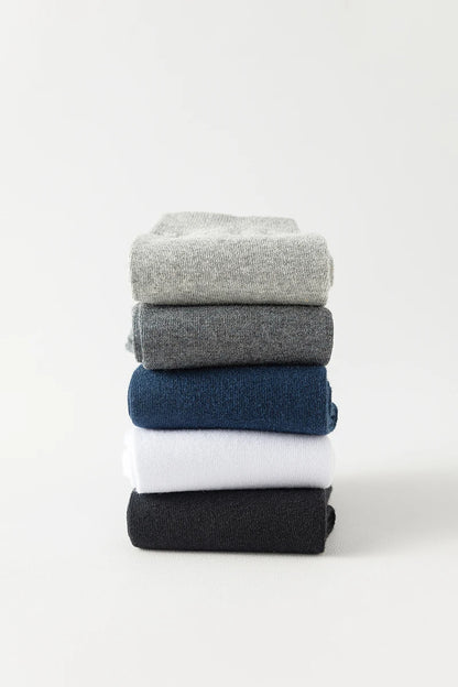 10 Pairs New Men's Cotton Socks New styles Black Business Men Socks Soft Breathable Autumn Spring for Male White.