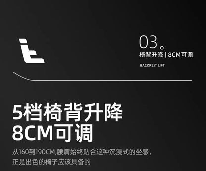 Bequemer ergonomischer Stuhl, drehbare Fußstütze, Räder, luxuriöser Ästhetikstuhl, Executive-Design, moderne Silla-Gamer-Möbel für Erwachsene