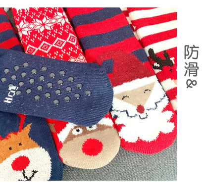 Christmas Fuzzy Socks Womens Winter Thermal Warm Floor Sock Soft Female Home Indoor Gifts Non Slip Grip Slipper Sock Fluffy.