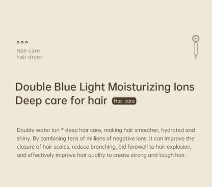 F41 Hair Dryer High-Speed Electric Turbine Airflow Low Noise Constant Temperature And Quick Drying Suitable For Home Salons