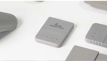 BlueRetro 1PC/2PC 4M Memory Card For PS1 Save Game Card  For PlayStation1 PS One Game Consoles Data Saving Progress Memory Card.