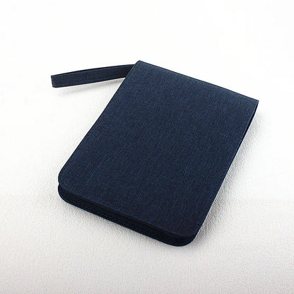 48 /24/10 Slots Fountain Pen Case, Canvas Pen Holder Display Pouch Bag Storage Large Capacity Waterproof.