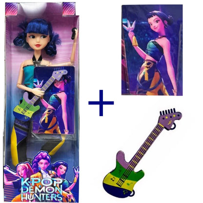 2025 Popular New Korean Wave Girl Group K-POP Witch Hunt Doll Rumi Mirazoi Toy Vinyl Doll Christmas Children's Birthday Gift.