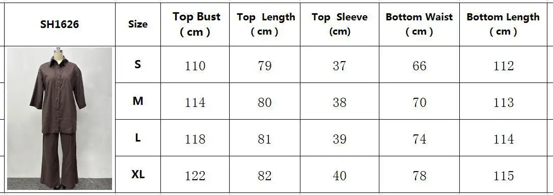 Cotton Linen Set Women Spring Summer Loose Oversize Long Sleeve Shirt Long Pants 2 Piece Sets Casual Office Ladies Trousers Suit.