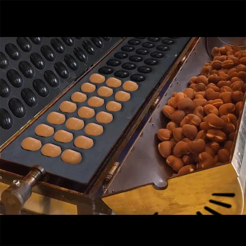 Commercial Japanese Baby Castellas Machine Sponge Cake Maker Non Stick Bubble Egg Waffle Maker Round Mini Cake Baker Iron Grill.