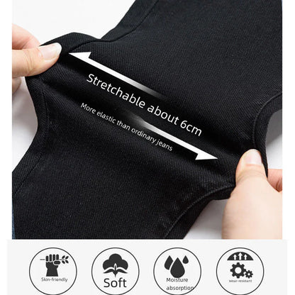 High-waisted Slimming Women's Jeans Fashionable Skinny Denim Pants Spring New Style.