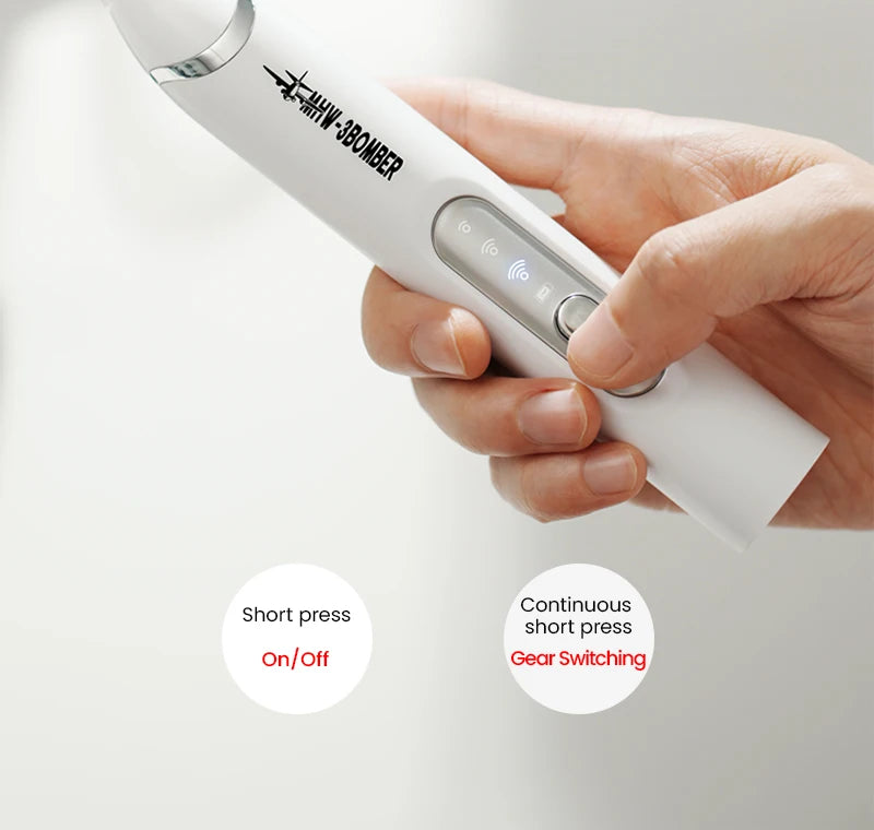 MHW-3BOMEBR Rechargeable Milk Frother Handheld Electric Foam Maker Stainless Steel Whisk Drink Mixer Foamer for Latte/Cappuccino.