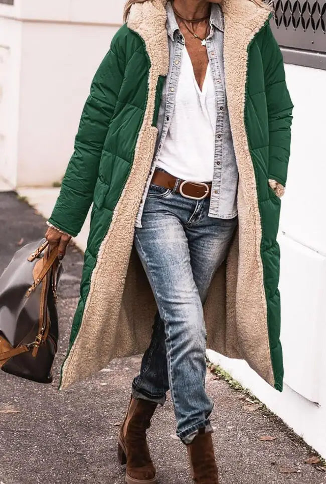 Neue Herbst/Winter Mode Langarm Einfarbig Slim Fit Kapuzenjacke Für Frauen, 8 Farben