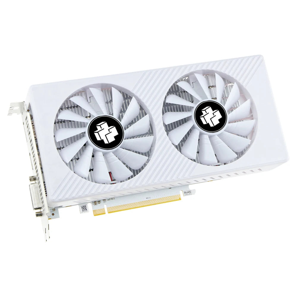 MOUGOL AMD Radeon RX580 8GB Graphics Card GDDR5 Memory 2048SP 256Bit PCI-E3.0x16 GPU DP DVI for Computer Gaming Video Card.
