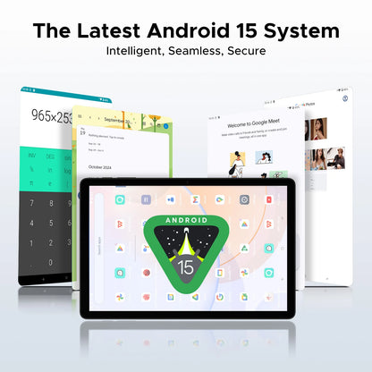 Doogee Tab A9+ Tablet Pc 11 Inch Android 15 20Gb Ram(4+16) 64Gb Rom 8580Mah Battery Dual Speakers Support Widevine L1 Tablet Pc.