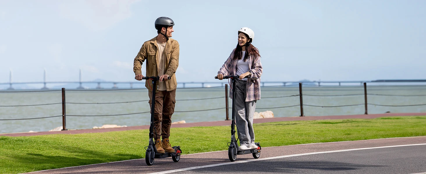 5TH WHEEL E30 ABE Adult Electric Scooter 350W Motor 36V 7.5AH Battery City Electric Scooter 8.5" Solid Tires Foldable E-Scooter.