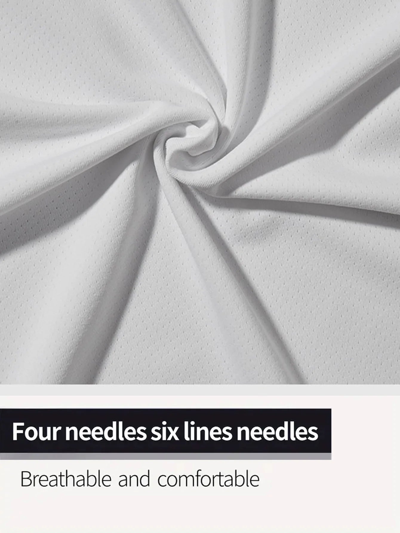 Round Neck T-Shirt 4-Pack White Ultra-Light Men's Quick Drying Breathable Sweat-Absorbent Shirt Suitable for Fitness Gym and Run.