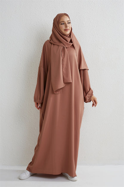 Muslim Abaya Prayer Dress Islamic Clothing Women.