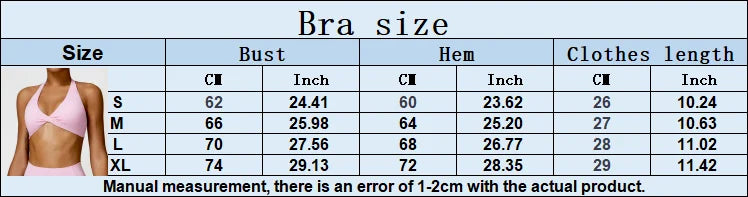 Women Sexy Beauty Back Gym Running Push Up Yoga Sports Bras Breathable Wrapped Yoga Sports Bras Triangle Cup Underwear Female.