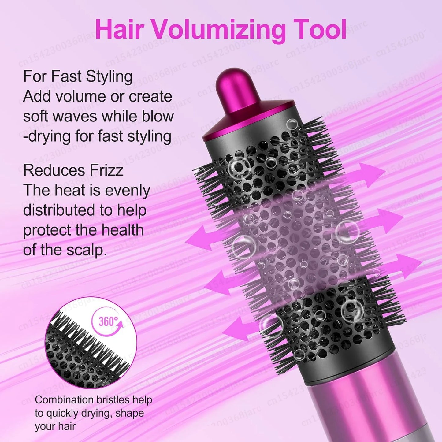SenCiciMen X9 Multi Hair Styler Curling Iron Hair Hot Air Brush Curling Barrel Hair Dryer Salon Professional Curly Hair Styler