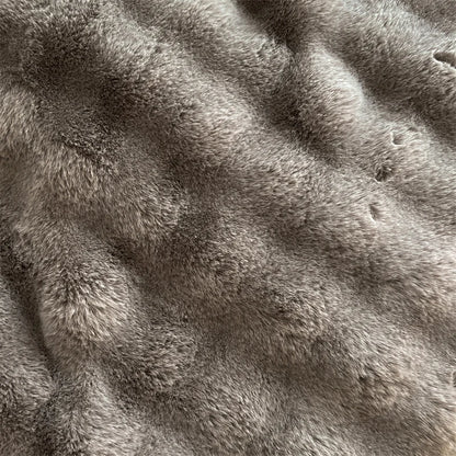 Luxury Faux Rabbit Fur Velvet Fleece Plush Soft Warm Bedding Set Super Comfortable Duvet Cover Set Blanket Bed Sheet Pillowcases