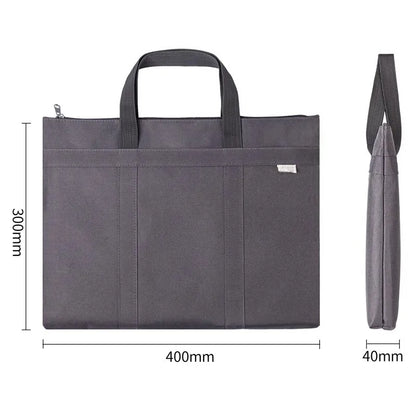 Portable document bag Oxford cloth business and leisure briefcase men and women portable document bag.