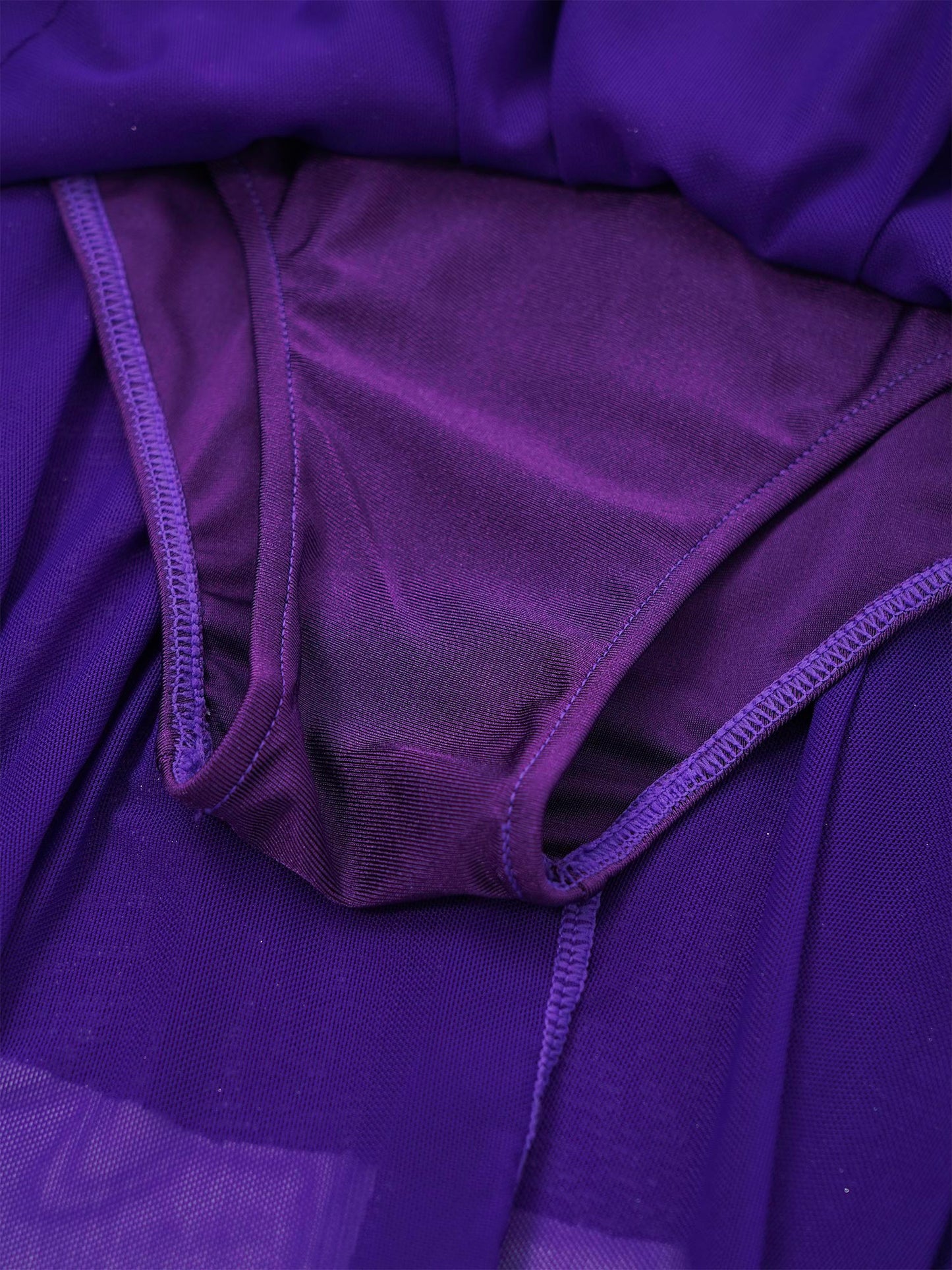 Kinder Mädchen Eiskunstlauf Kostüm Ballett lyrische Tanz gymnastik Trikot Kleid Langarm glänzend Mesh Performance Dance wear