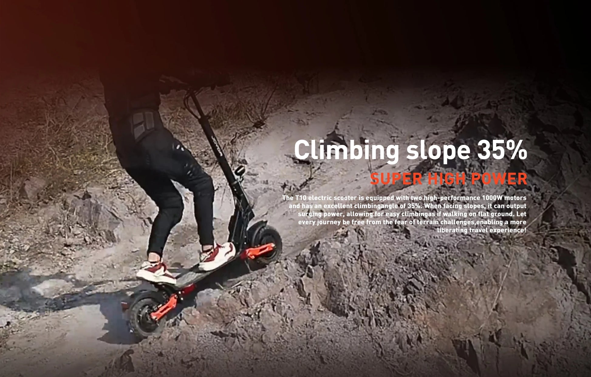 JOYOR T10 Foldable Adult Electric Scooter E-Scooter 25/60 km/h Electric Kick Scooter 2000W Skateboards 60V 18Ah Kickboard.