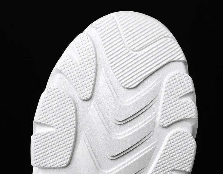 Men Sneakers Mesh Men Shoes PU Leather Platform Casual Sneakers Increased Vulcanized Shoes Light Running Shoes Tenis Masculino.