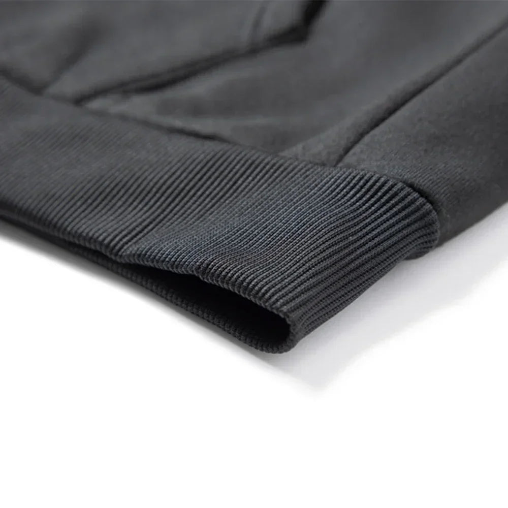 PARIS Letter Print Sweatshirt Suit Men's Fleece Hoodie Pants Set Spring Autumn Winter Warm Casual Sports Pullover Trousers Sets.