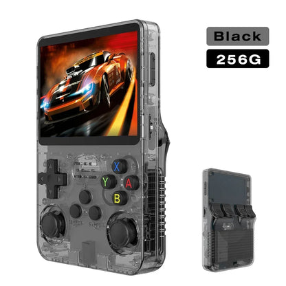 256G Open Source R36S Video Game Console Linux System 3.5 Inch IPS Screen Portable Pocket Video Player 64G/128G best Game gift