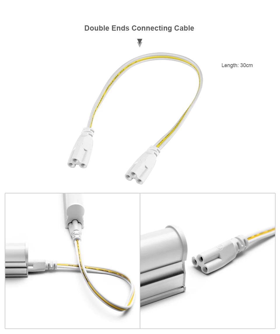 1-2PCS 25W T8 Led Tube Light,High Efficiency Saves 50% Energy Replacement for Fluorescent Tubes,Workshop Warehouse Lighting.