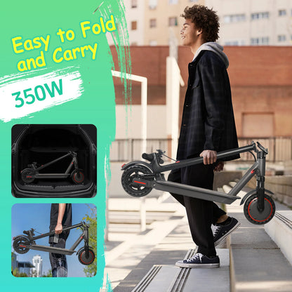 AOVOPRO AP07 Electric Scooter 600W Instantaneous Maximum Power 31KM/H 36V10.5Ah 35KM with Turn Signal Shock Absorption EScooter.