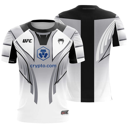 Men's Training UFC Breathable Sportswear T-shirts Outdoor Male Leisure Short-Sleeved Jersey Boys Running Fitness Tops