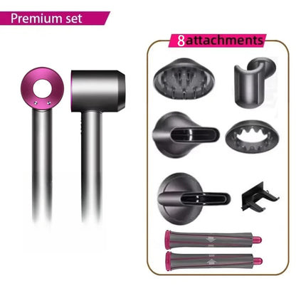 Super Hair Dryer 220V Leafless Hair Dryer Personal Hair Care Styling Negative Ion Tool Schedule Negative Ion Electric Dryer 2.7M.