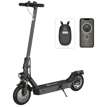 isinwheel S9 MAX Electric Scooter 10 Inch Tires E-Scooter 500W Motor Urban Commuting 36V 10.4AH Escooter.