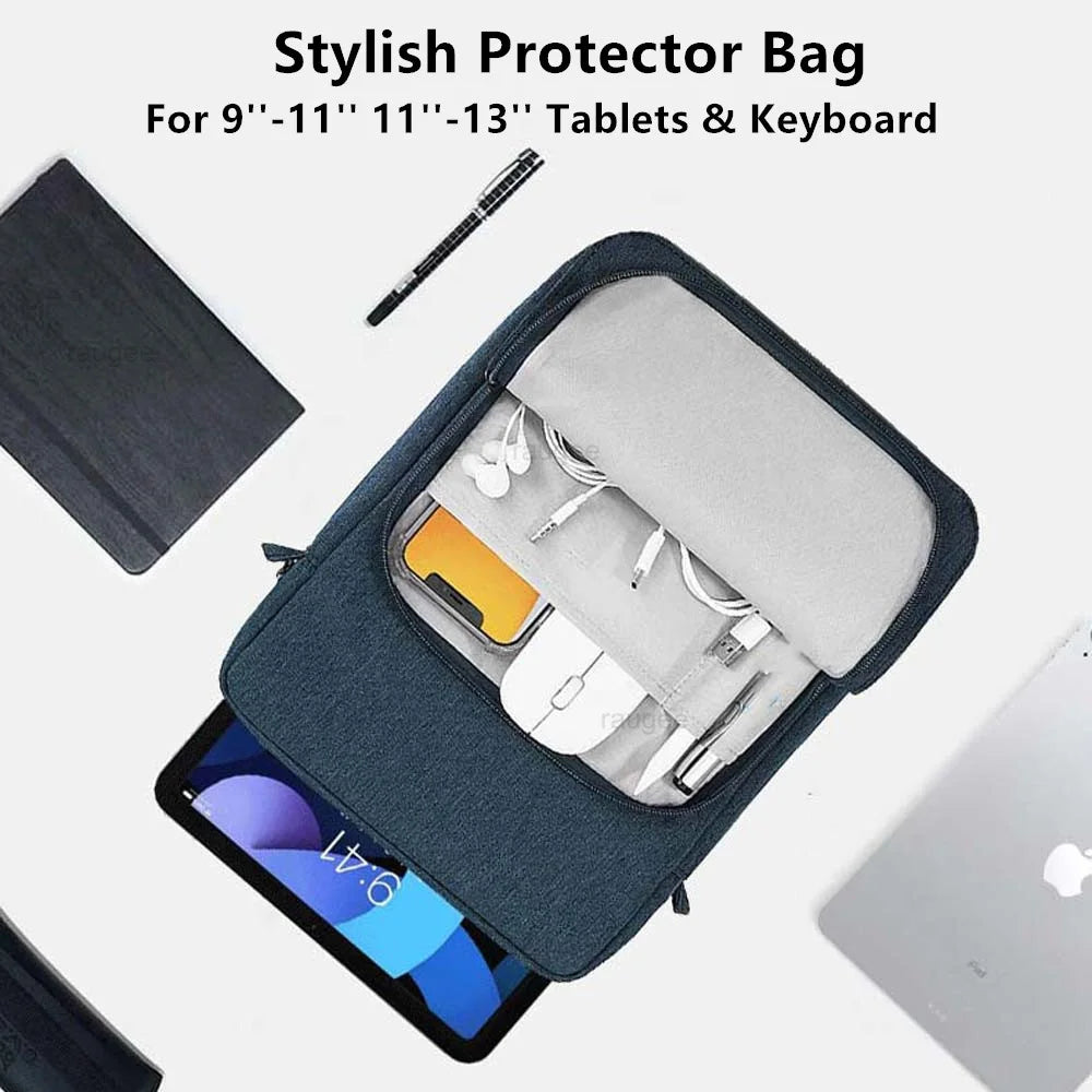 Tablet Sleeve Bag For iPad Pro 12 9 11 iPad 10th Air 5 4 3 10.9 10.2 inch 9th 8th 7th Generation 2021 2022 Tablet Bag Pouch.