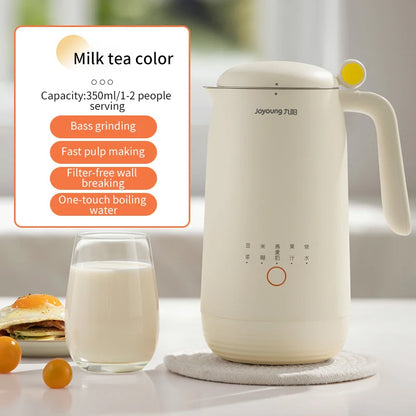 Joyoung Soy Milk Maker 2-3 People Household 350ml 220V Automatic Multi-Function Soybean Milk Machine Filter-Free Liquidificador