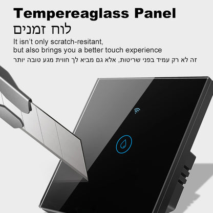 Tuya Smart 40A Wifi + Bluetooth Wasser Heizung Kessel Touch Schalter 8800W Timer Zeitplan Sprachsteuerung Alexa Google hause Yandex Alice.