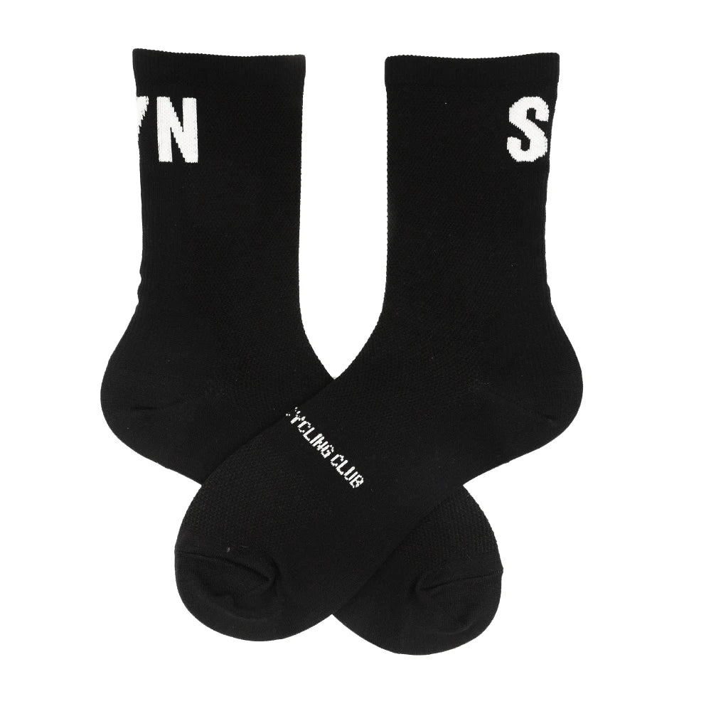 SYN Pro Cycling Socks Men Women High Quality Breathable Bicycle Socks MTB Road Bike Sport Football Basketball Knitting Socks.