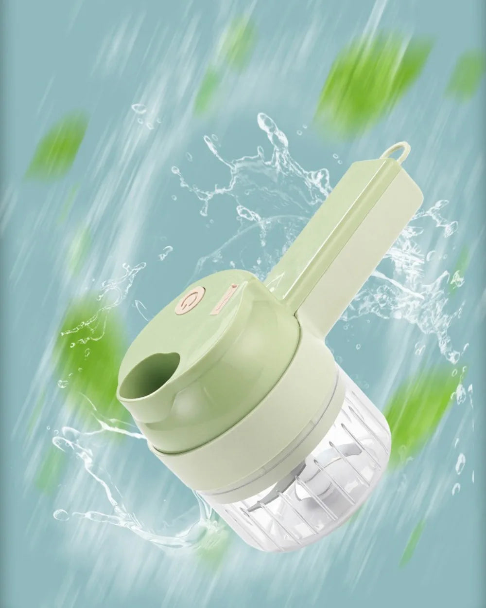 Electric Vegetable Cutter Set Handheld Wireless Garlic Masher Food Chopper Meat Grinder Machine Peel Slice Kitchen Accessories.