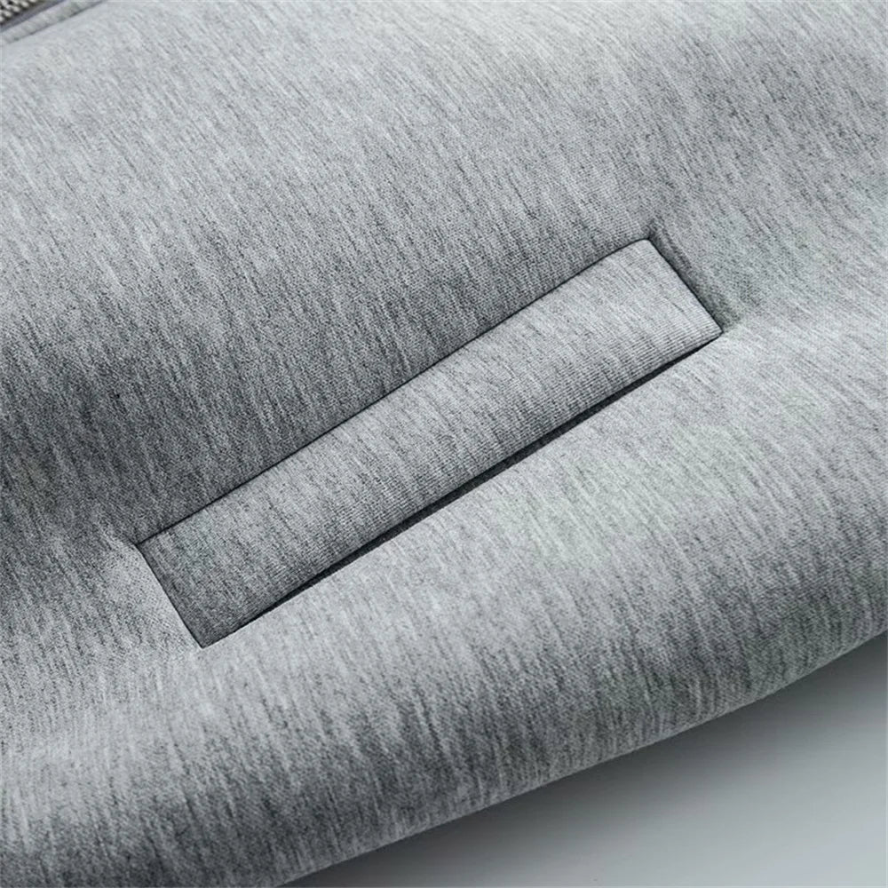 UNIZERA Damen-Pilotenjacke mit Kragen, Reißverschlusstasche, Dekoration, Frühling, neue lässige Damenbekleidung.