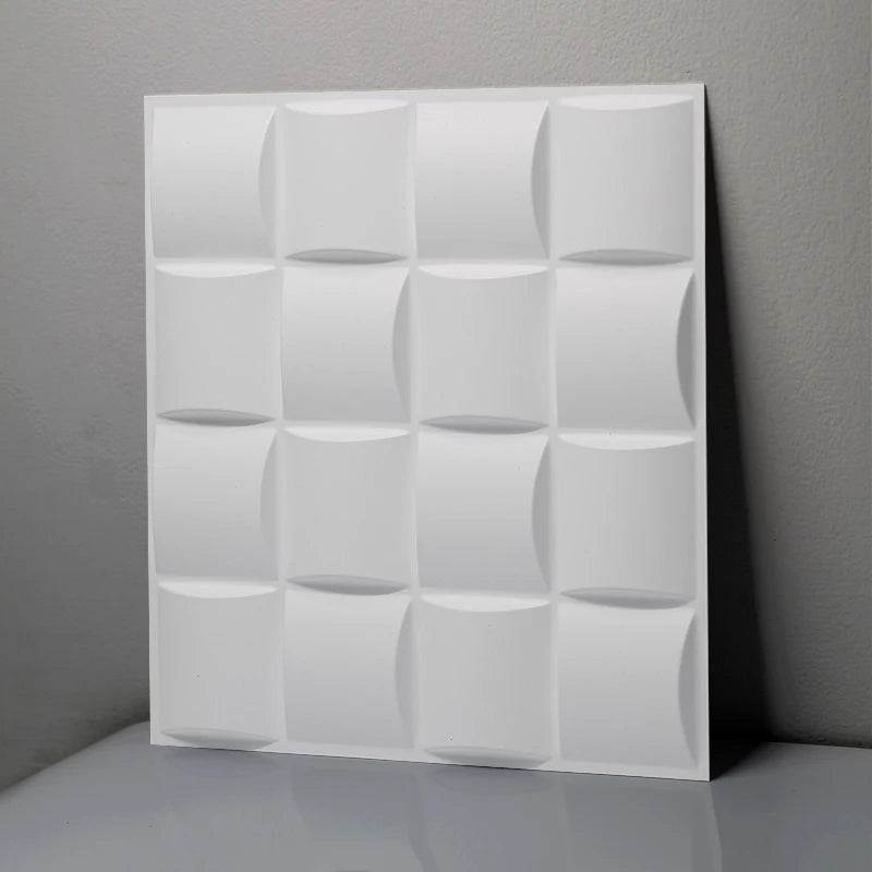 30x30cm 3D Wall Panel Geometric solid 3d Stone brick Living Room TV Background Decal Tile Mold 3D wall sticker bathroom kitchen