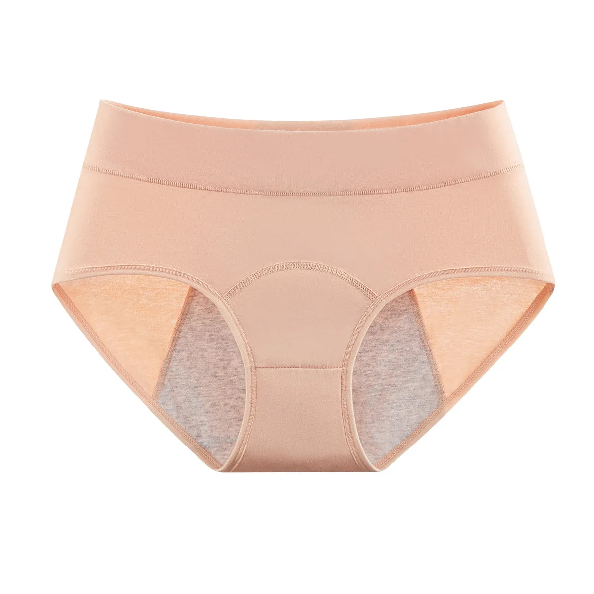 1pcs Cotton Women's Mid Waist Leak Proof Menstrual Panties Female Widen Period Physiological Briefs Lady Ventilate Comfort Panty.