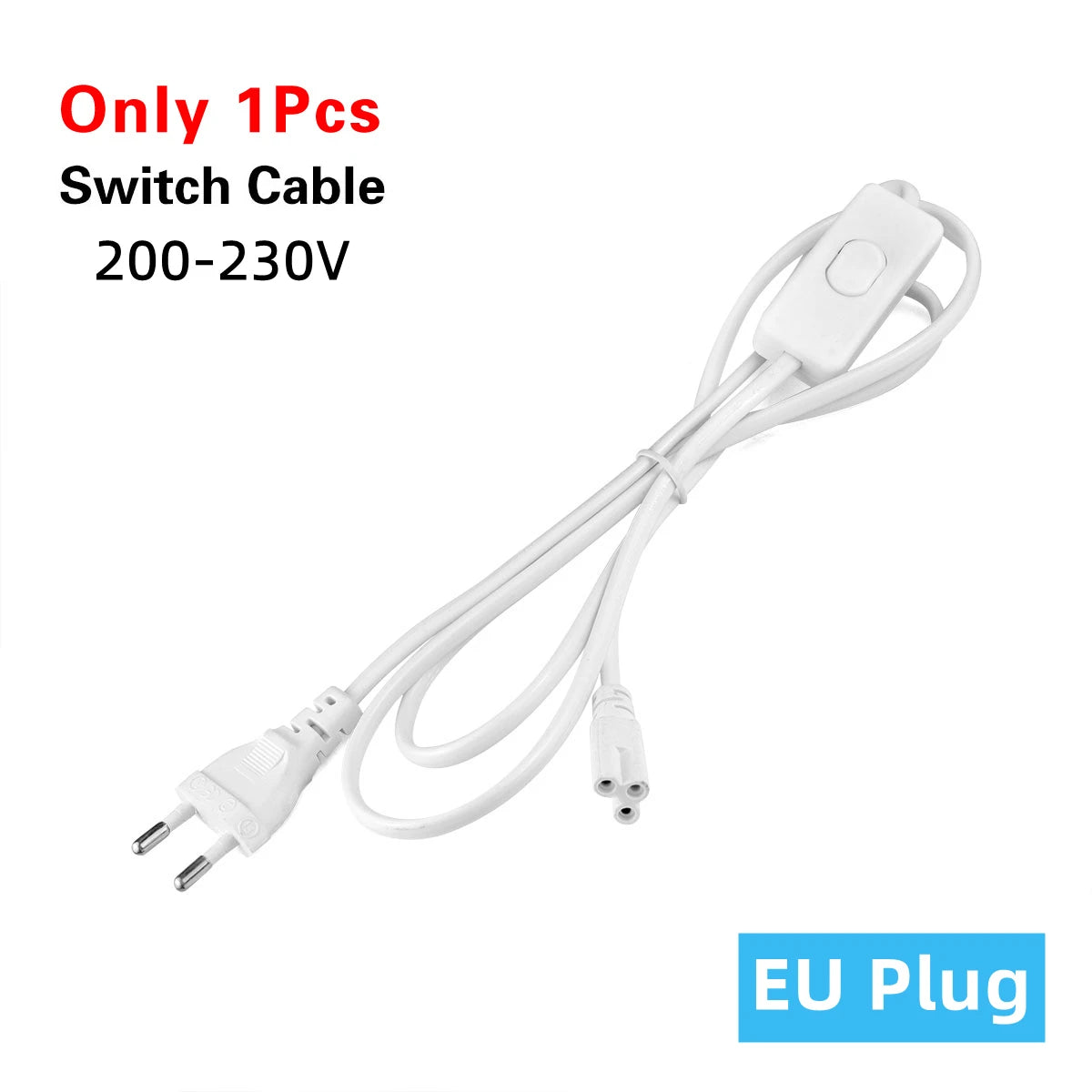 Energy Saving T5/T8 15W/25W LED Tube AC220V Fluorescent Tube Bulb for Shop Exhibition Halls Lighting,EU US Plug Connect Wire