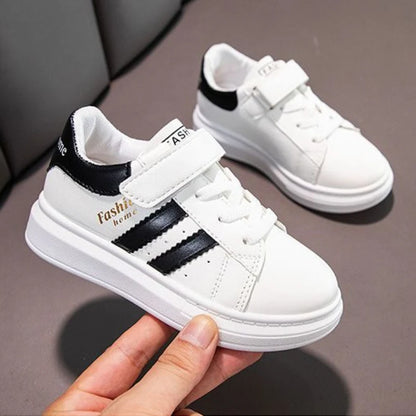 Children's Sports Shoes Non-slip New Tennis Shoes for Girls Fashion Boys Versatile Kids Causal School Running Sneakers Hook Loop.