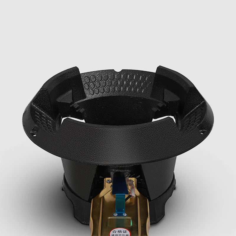 Commercial High-pressure Gas Stove Single-hole High-pressure Liquefied Gas Stove for Hotel Restaurants 8#/10#.