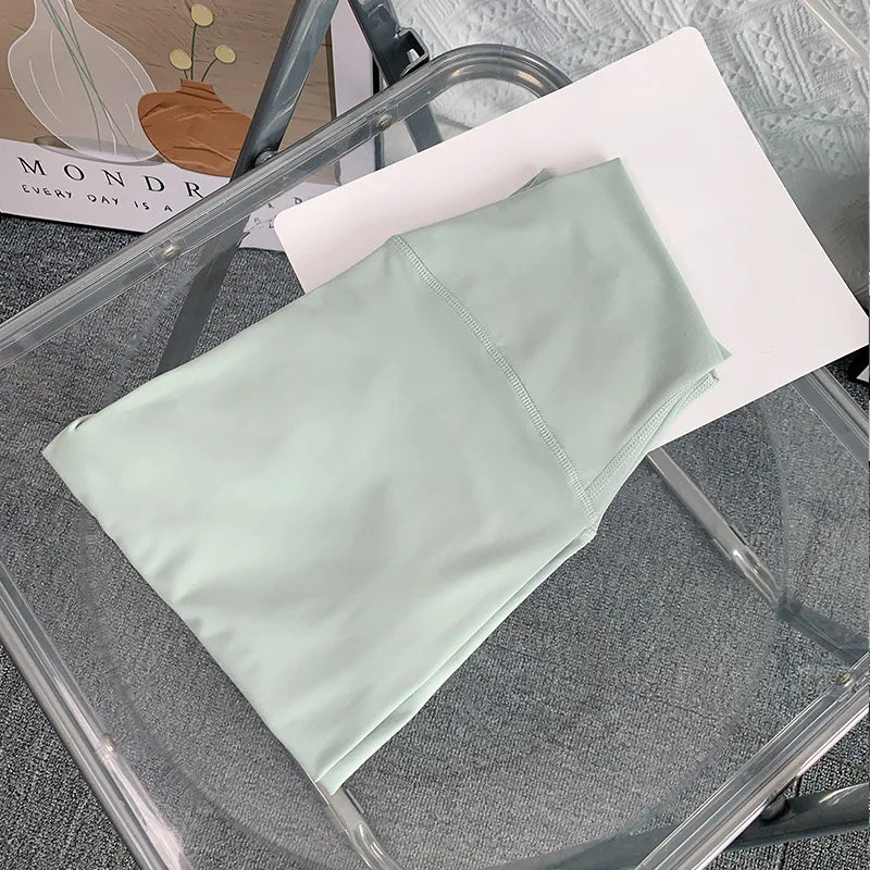 Women's High Waist Butt Lift Yoga Pants - No Camel Toe, Buttery Soft Naked Feeling, Peach Hip, Seamless Gym Running Leggings