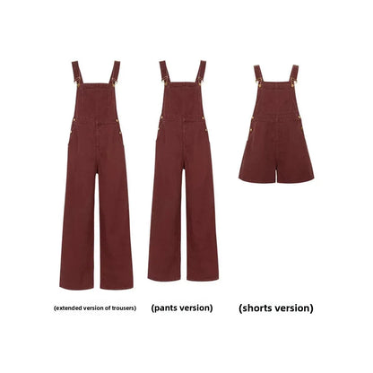 MeiYang Jamsuit Adjustable Shoulder Strap Jumpsuit Long/Short Pants Youthful Spunky One-Piece Overalls Chinese Brand Women's Clo.