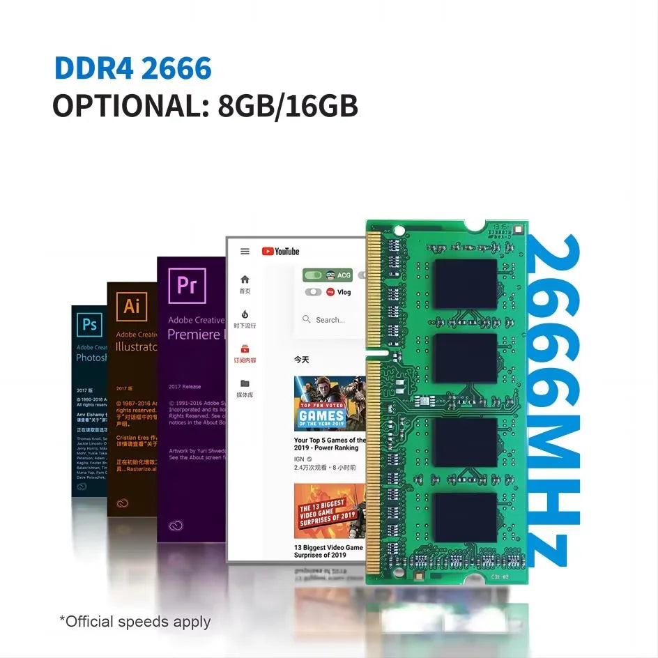 FIREBAT AK2 PLUS Mini PC Intel N100 N150 CPU Windows 11  DDR4 16GB RAM 512GB SSD Desktop Computer  WIFI5 BT4.2  HDMI USB.